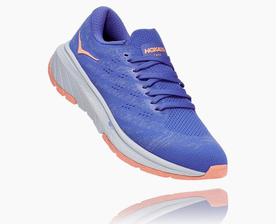 Hoka One One Yürüyüş Ayakkabısı Kadın Mavi - Cavu 3 - AX1329605